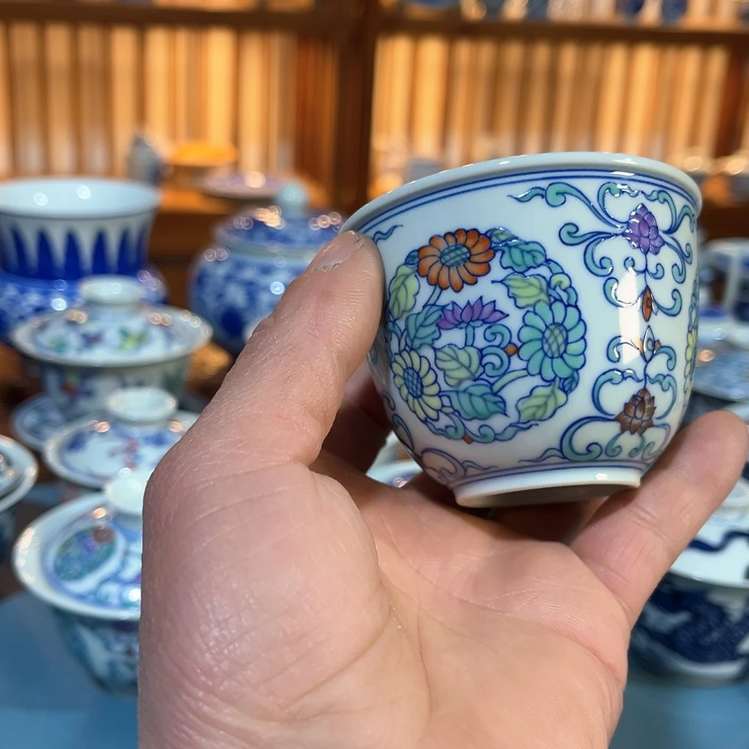 錡镇堂手工手绘杯