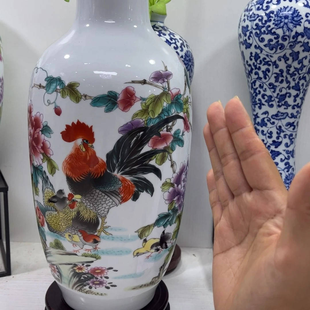 景德镇陶瓷花瓶摆件