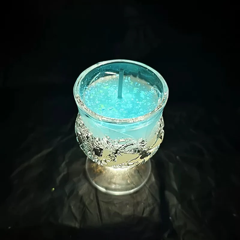 【温晚】【夜光】40度星空幻彩夜光杯香薰蜡烛