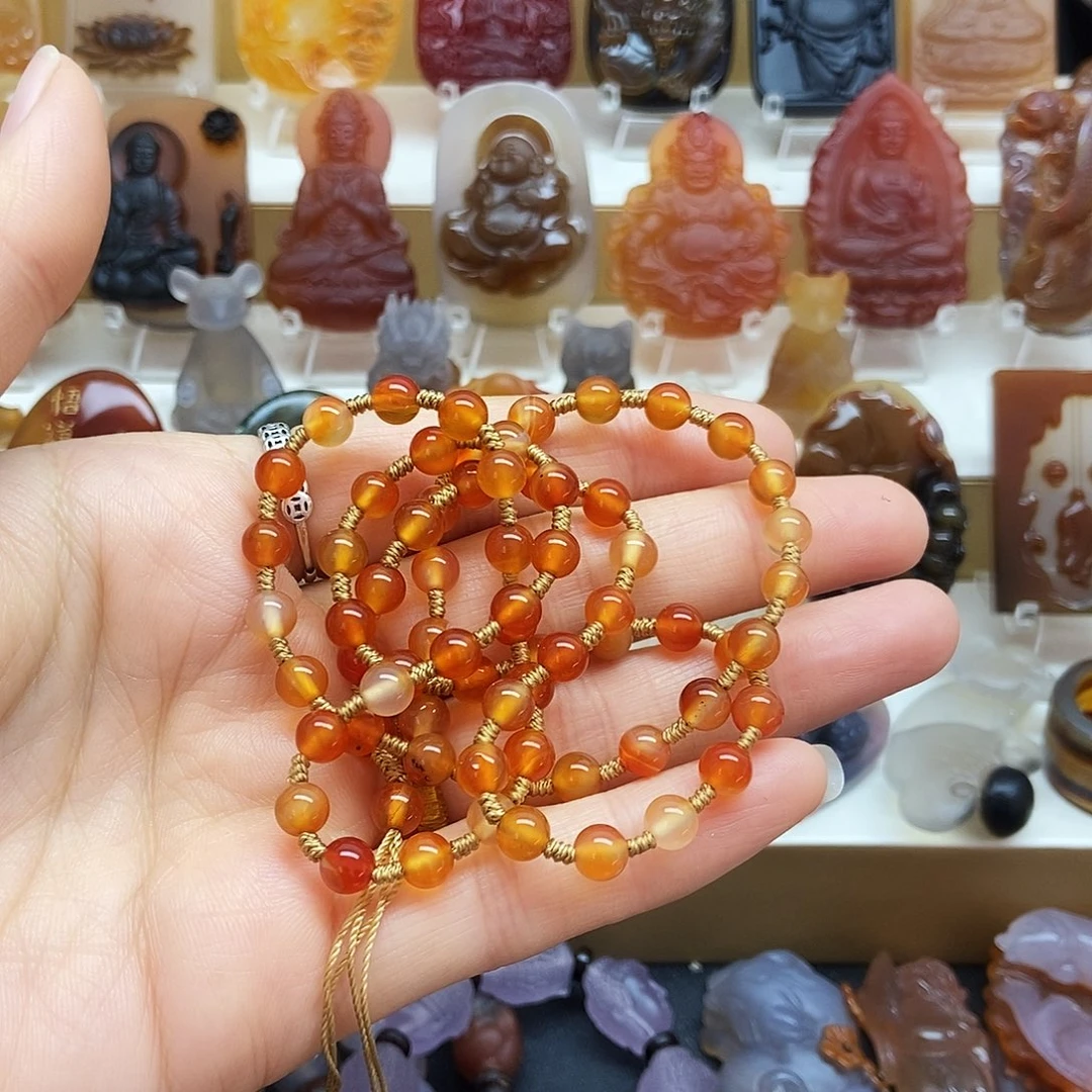 玛瑙/玉髓未镶嵌颈饰