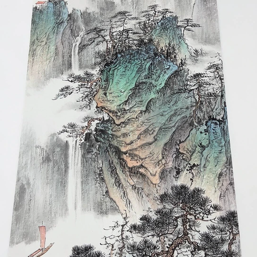 国画事事顺心如意万事如意万事