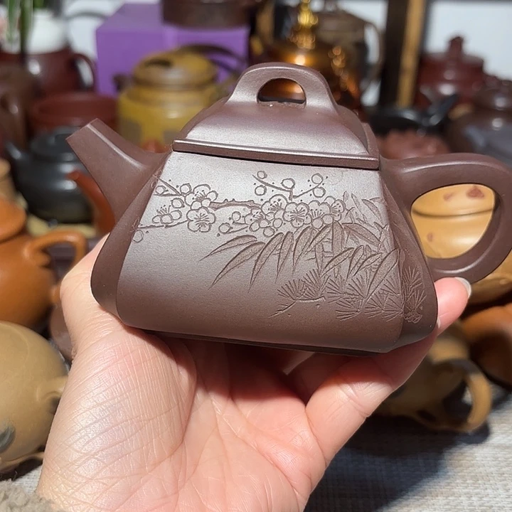 紫砂茶壶原矿宜兴紫砂