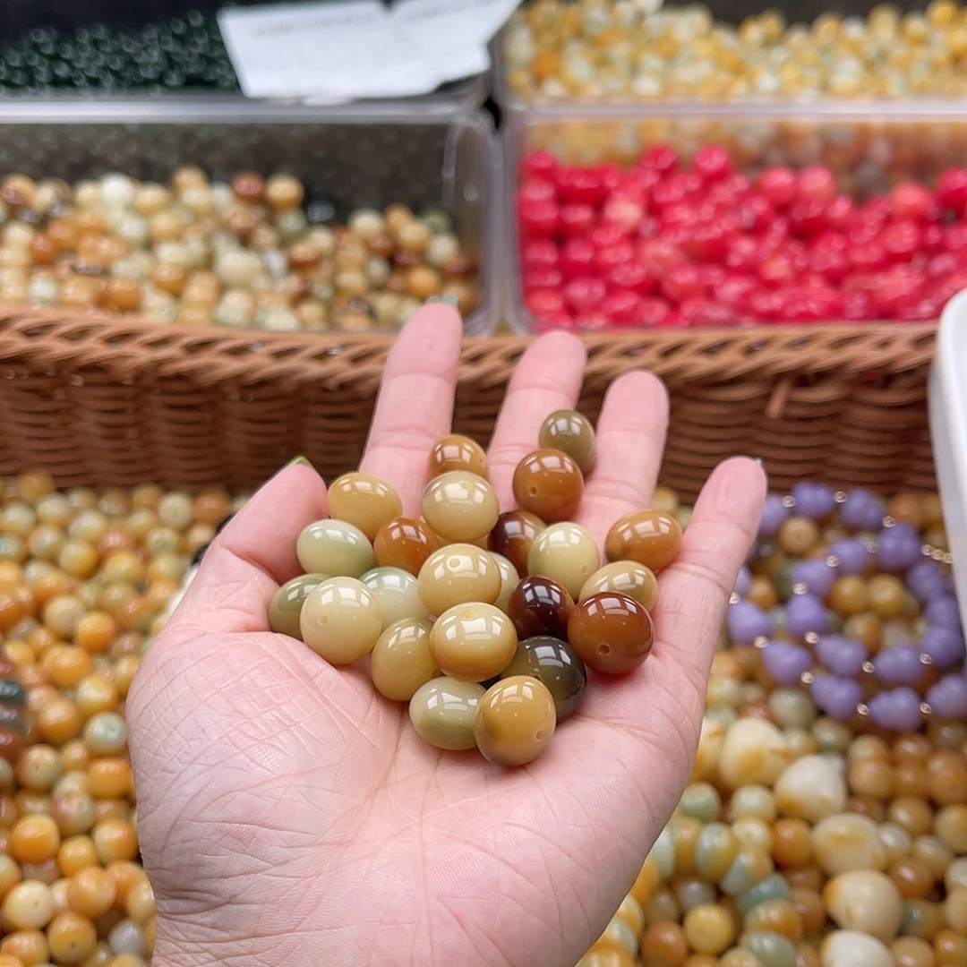 白玉菩提吊坠C/14mm/55颗
