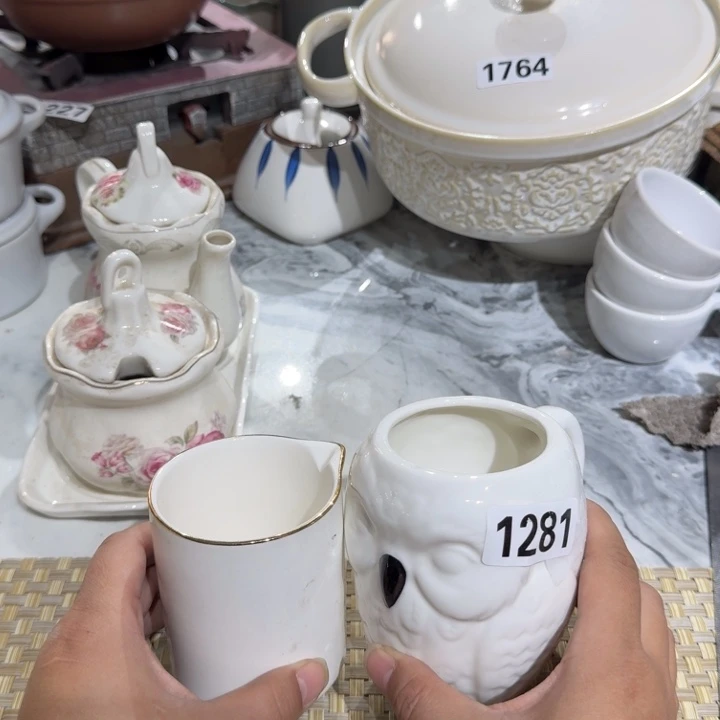 瓷片陶瓷瑕疵介意慎拍1281