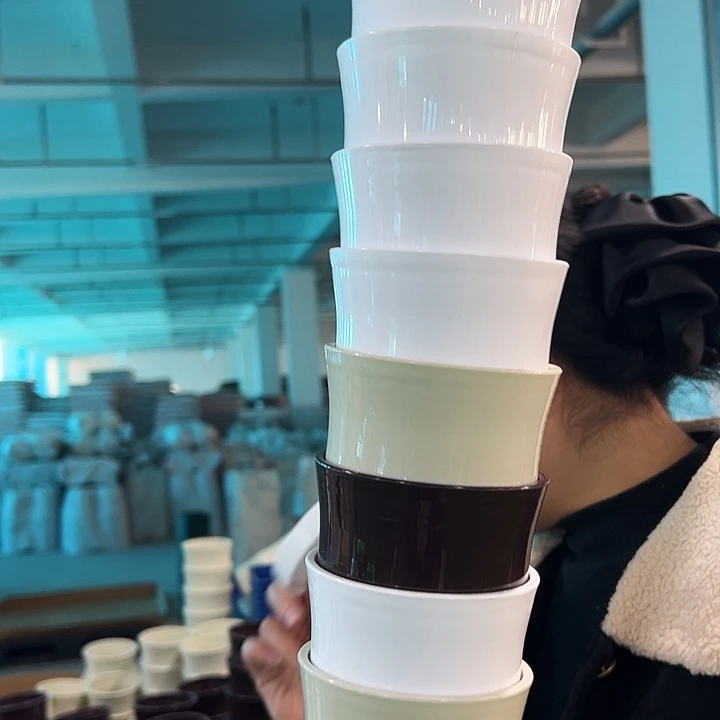 特价竹节口10高10.5混色带托10只