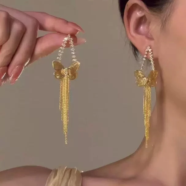 铜合金耳饰 S72★岁月流光 VJMIV 梵希曼 设计感耳环