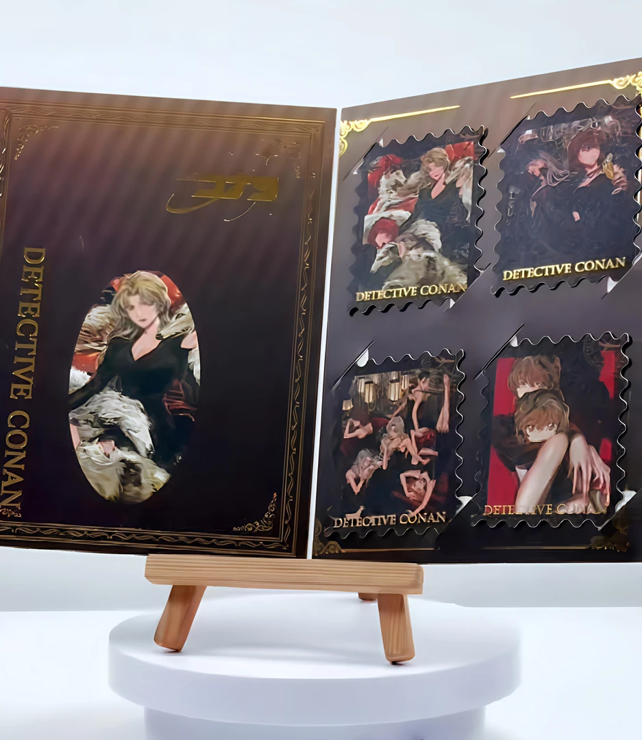 【茹】新品兰卡文创 X 第一弹柯南双折邮票盲盒代拆