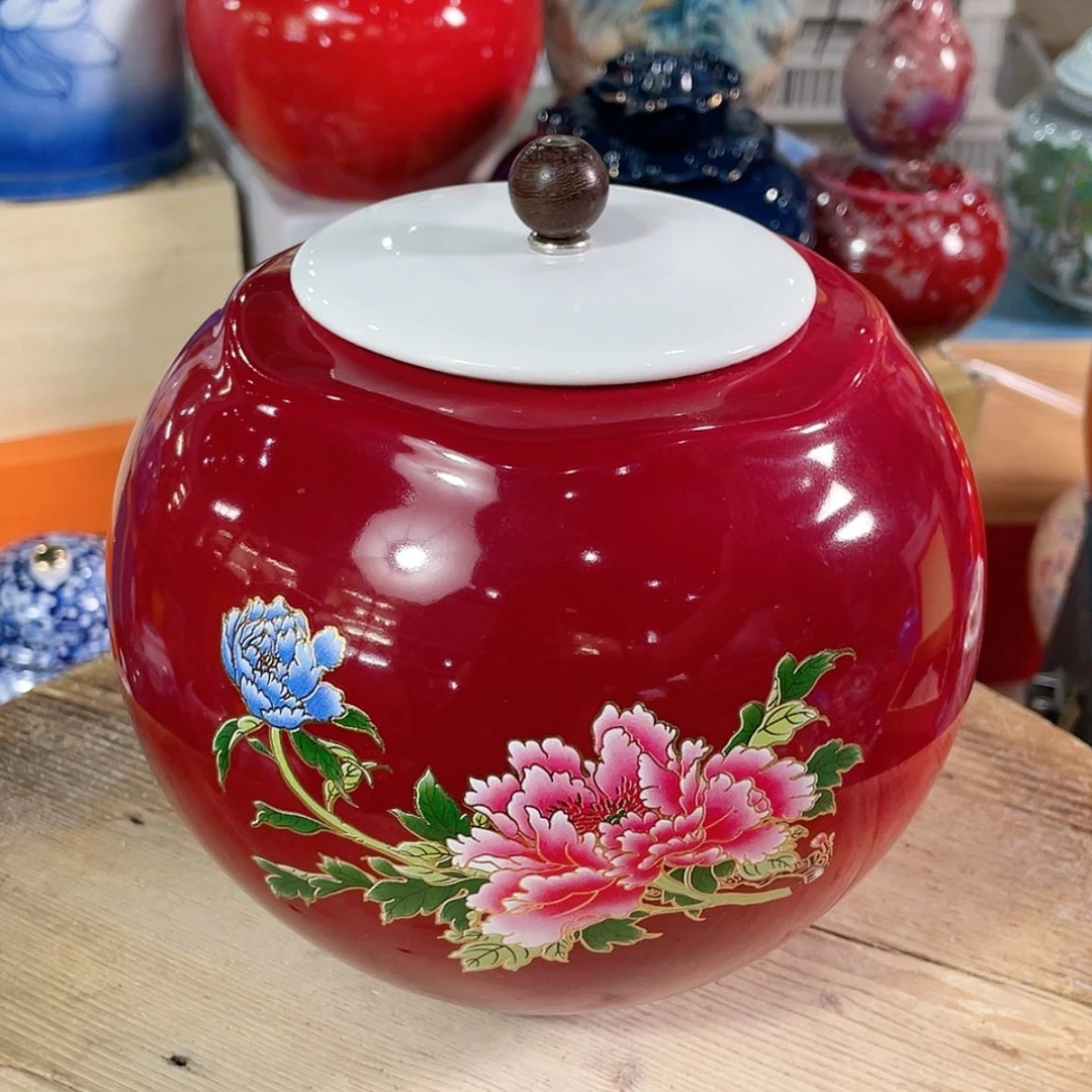 【闪购商品】罐陶瓷茶叶罐密封罐