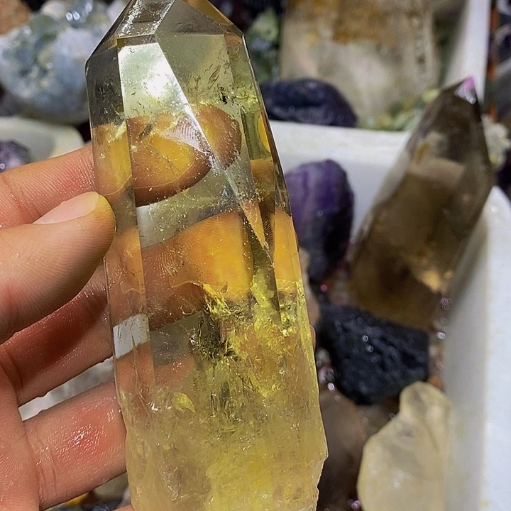 福***滿未镶嵌珠宝半成品水晶