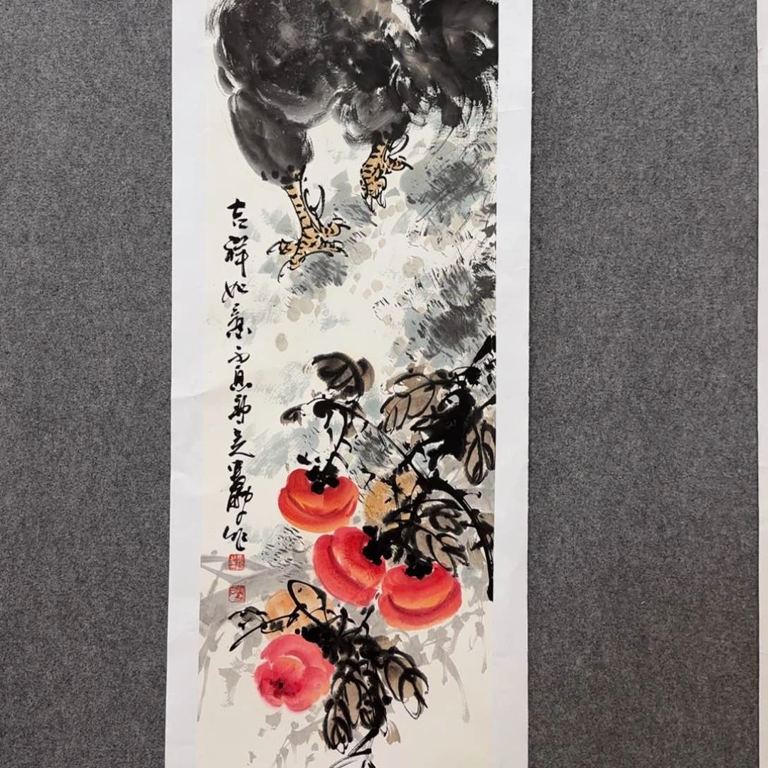 国画娄鹏老师手绘作品