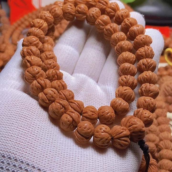 手串桃核爱*哒龙纹桃核