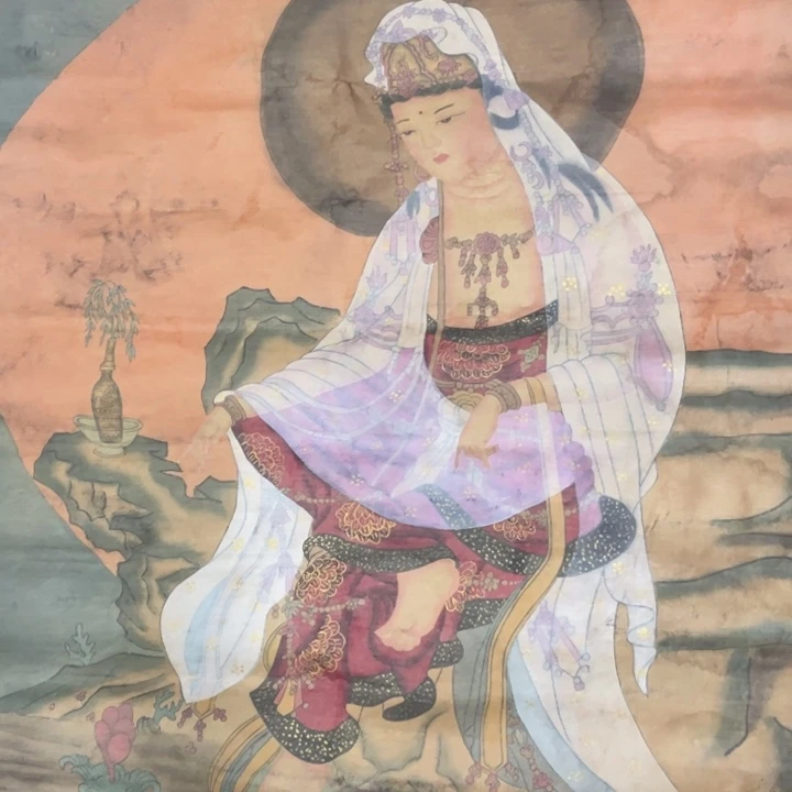 竖款国画作品7373883