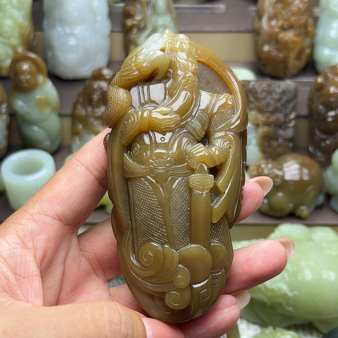 彗***️和田玉未镶嵌颈饰