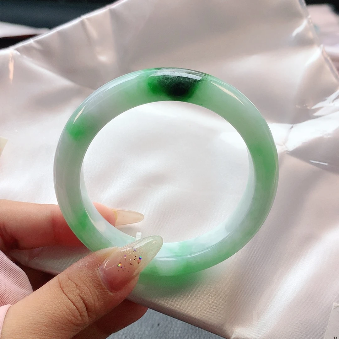 未镶嵌手镯翡翠58圈0797