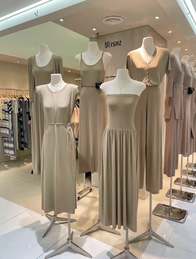 801-900夏款新款显瘦气质针织时尚百搭打底修身设计师连衣裙