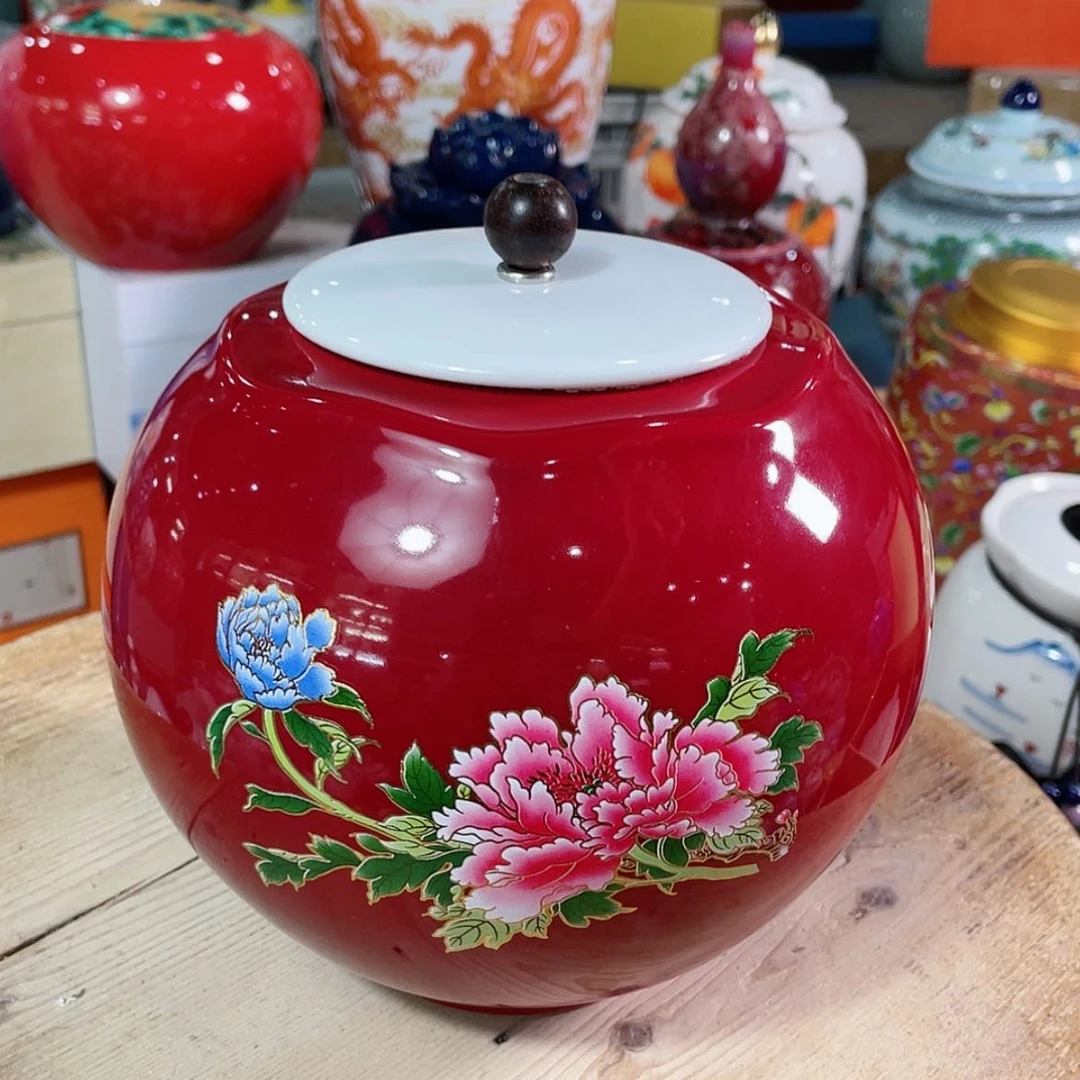 【闪购商品】罐陶瓷茶叶罐密封罐