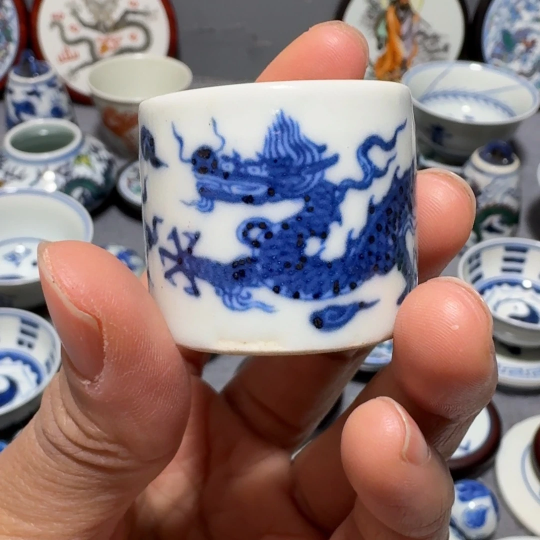 瓷片Z*生龙板指一个一个