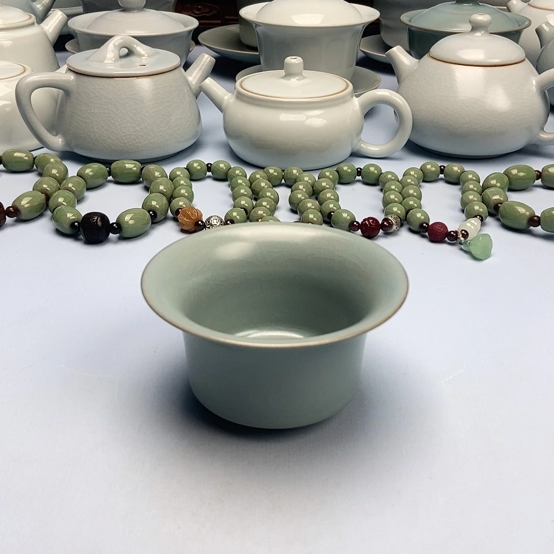 杯仿古釉马蹄杯原矿原釉原产地