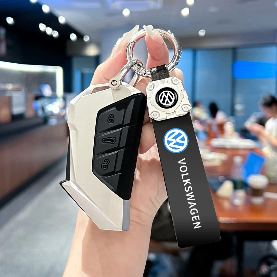 适用于大众速腾钥匙套25新款探岳汽车帕萨特壳宝来男女迈腾扣cc包