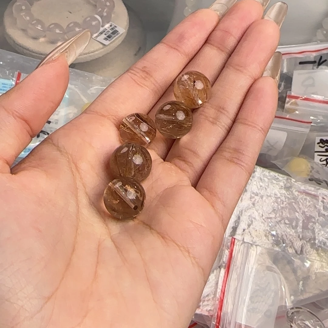 发晶未镶嵌吊坠(不含链)维纳斯发晶卡13+多样发一