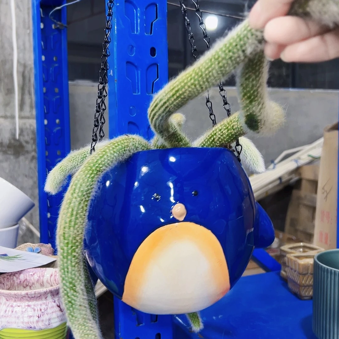 外贸尾单陶瓷花盆凑单10米包邮