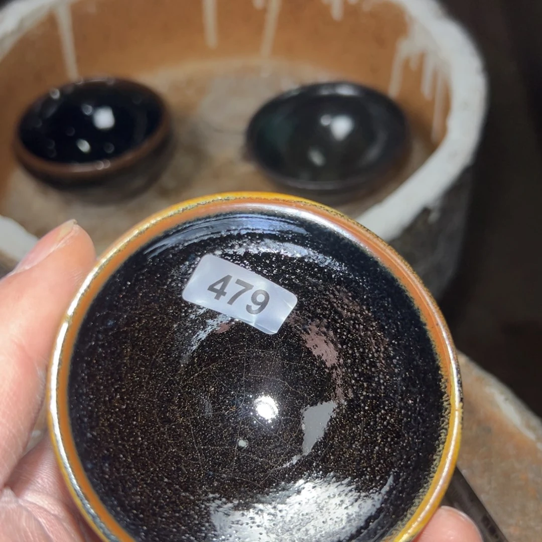 用***2茶盏全手工原矿原釉建盏