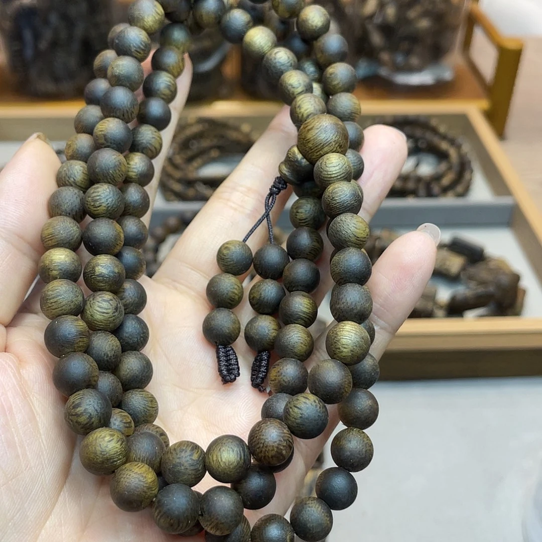 棋楠沉香老料多圈8mm花香韵