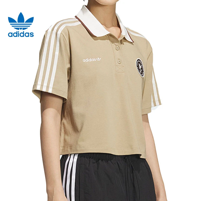 adidas阿迪达斯【同】三叶草女子运动休闲短袖KH1186