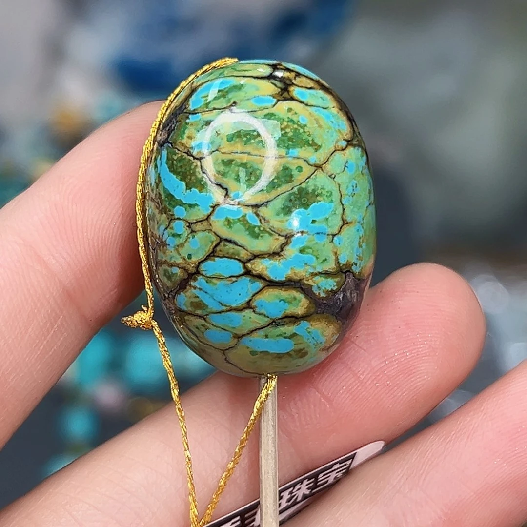 绿松石珠宝奇石未镶嵌