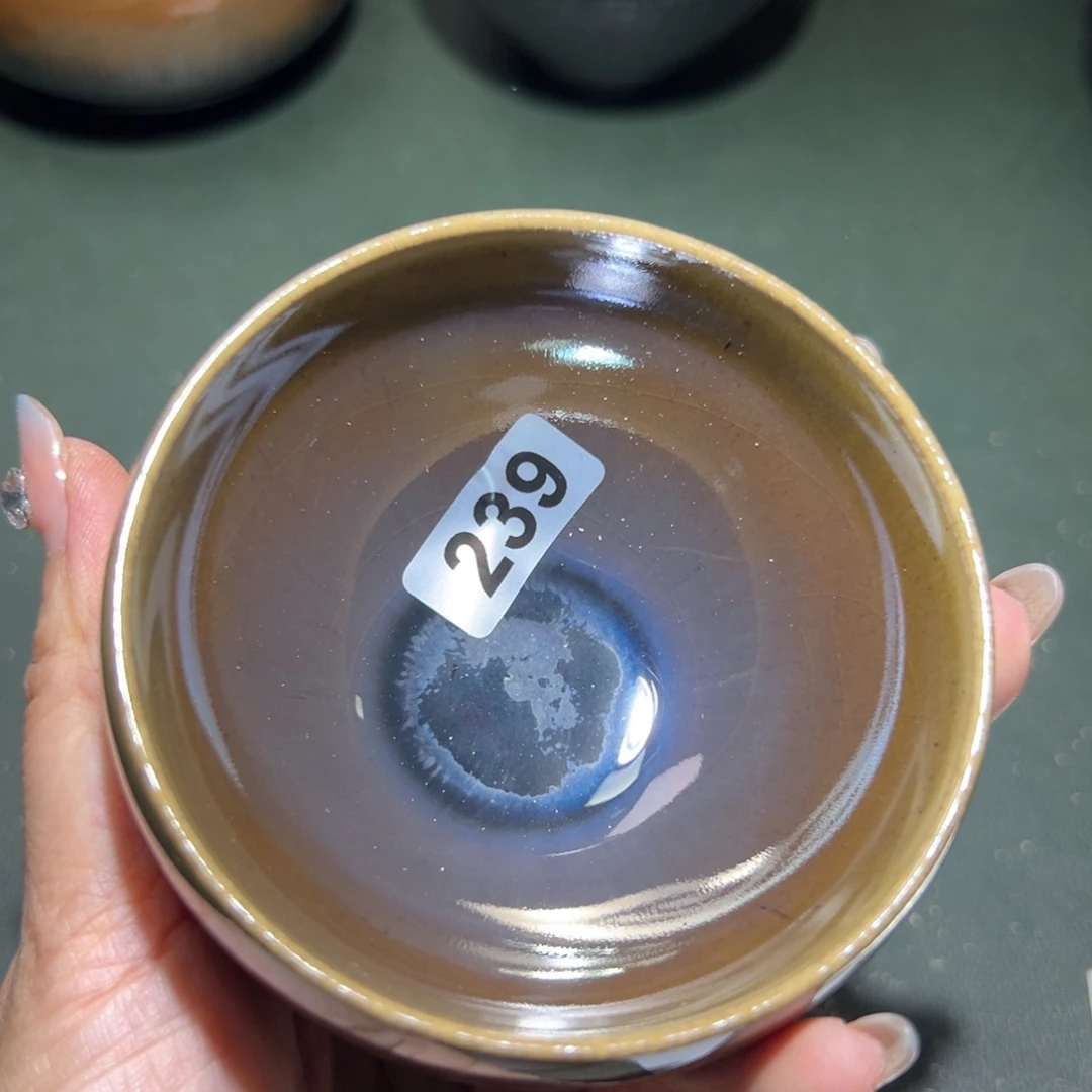 茶盏全手工原矿原釉建盏