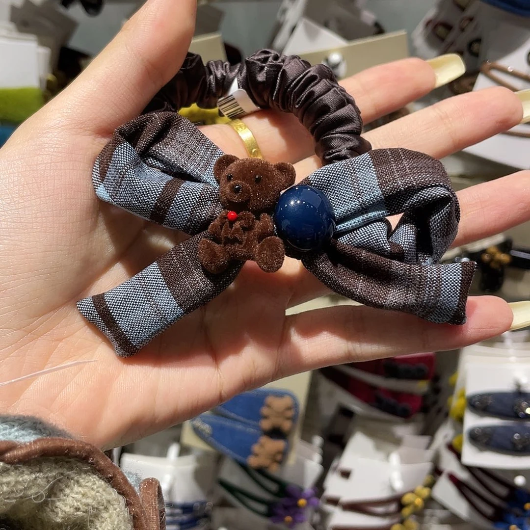 铁合金树脂蓝格小熊面膜