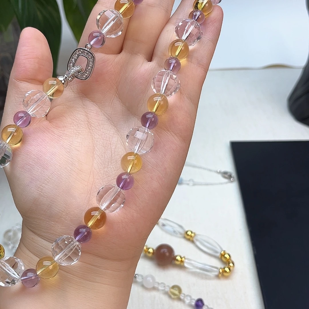 大型摆件（非配饰）未镶嵌水晶西瓜珠设计款