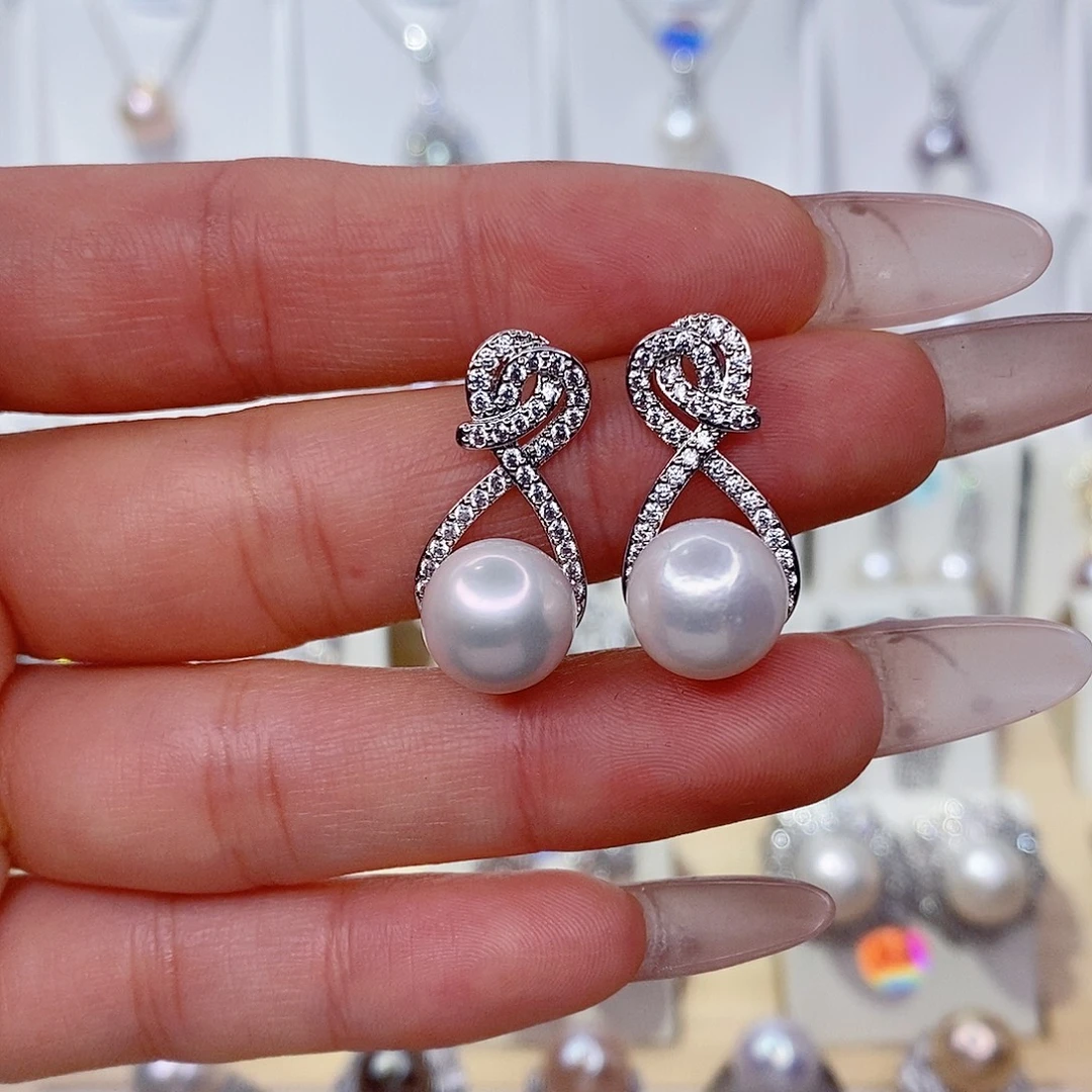 淡水珍珠未镶嵌耳饰