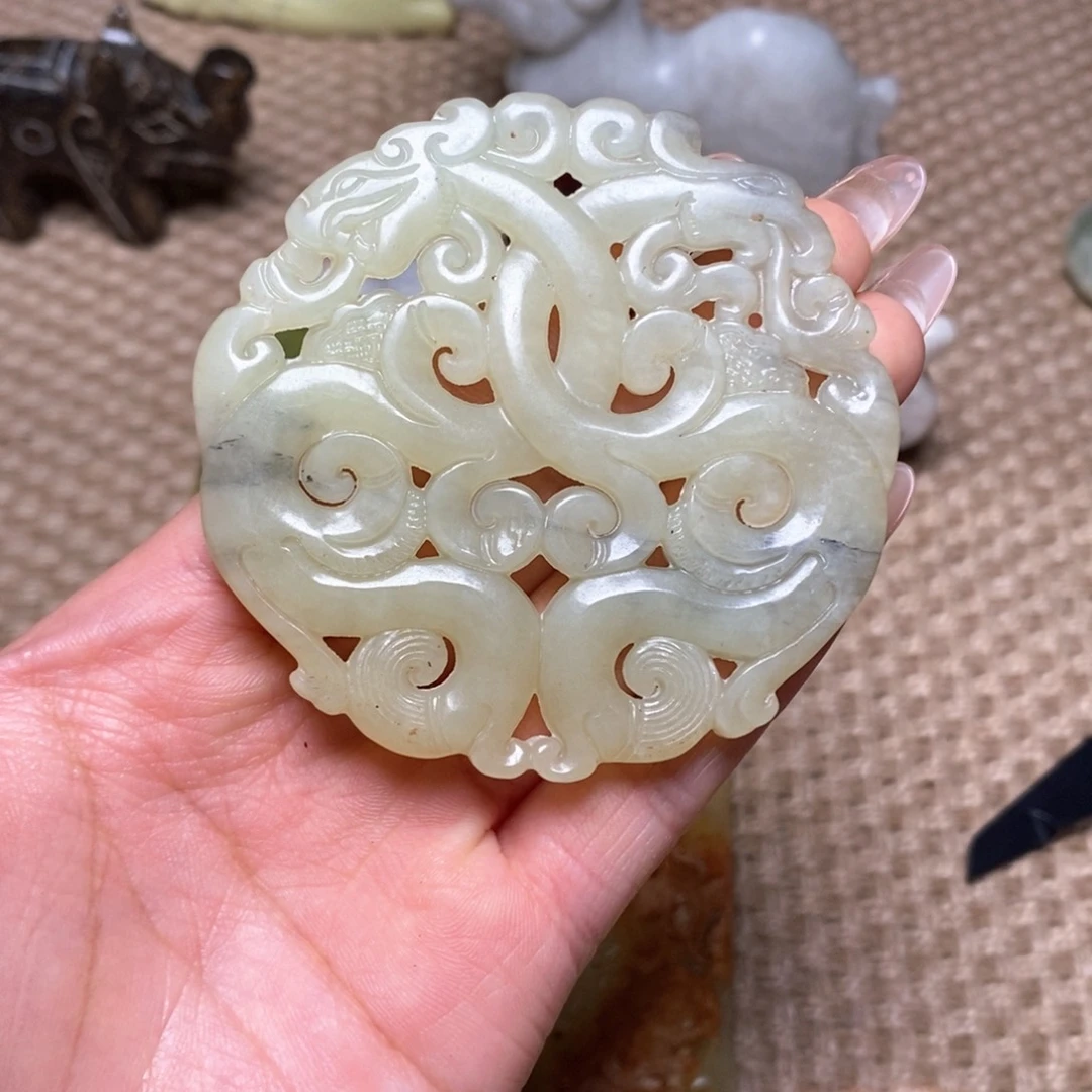 白玉菩提吊坠白玉菩提白玉菩提摆件