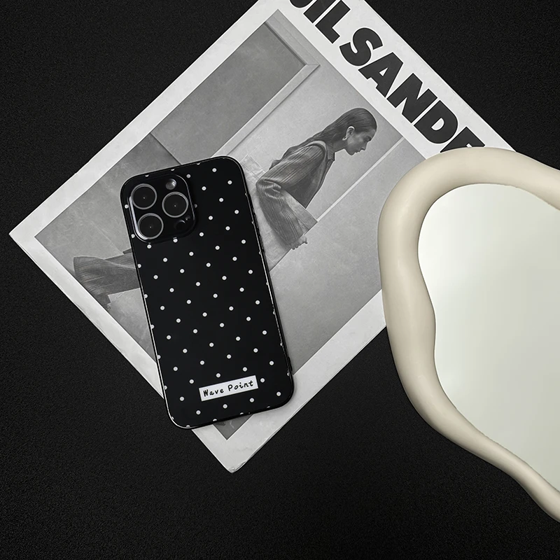 高级波点系列适用于苹果17手机壳华为简约苹果16/15/14/13/12