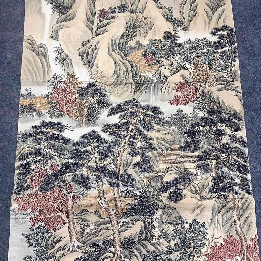 国画国画手绘作品