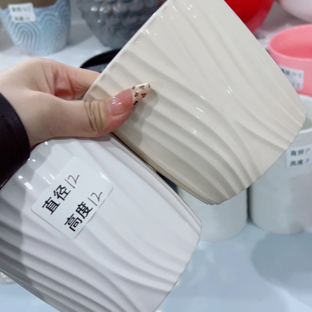 有孔陶瓷花盆，满10米包邮发货