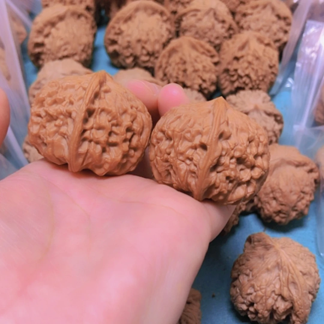 【闪购商品】摆件核桃41玉枕元宝修尖出油