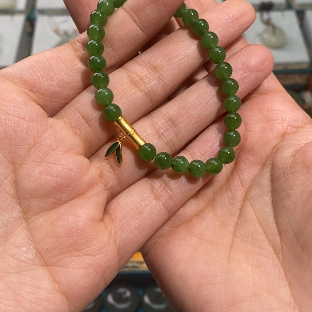 和田玉手链未镶嵌