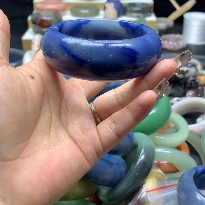 未镶嵌手镯石英质玉水****3