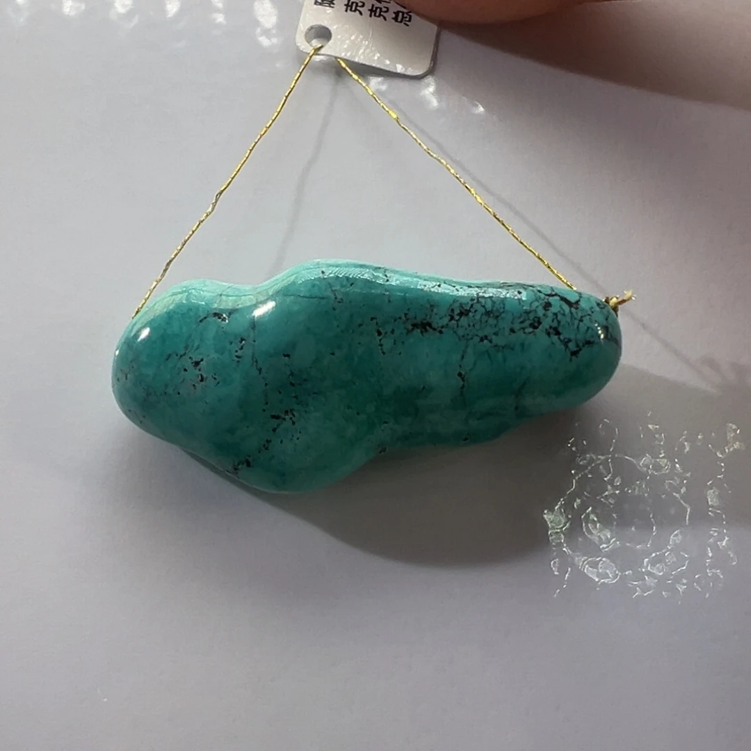 绿松石未镶嵌挂件