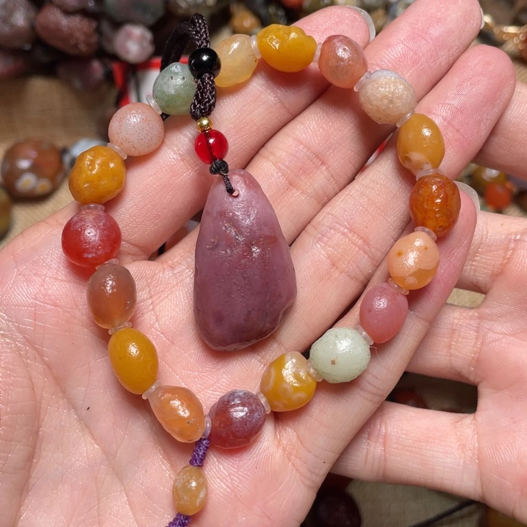 玛瑙/玉髓手链未镶嵌