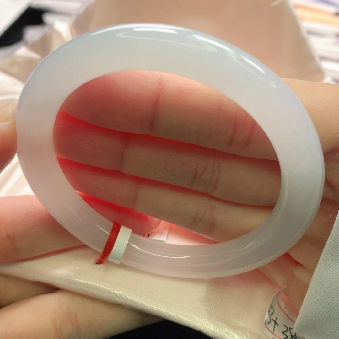 今***你翡翠未镶嵌手镯缅甸5354美人条