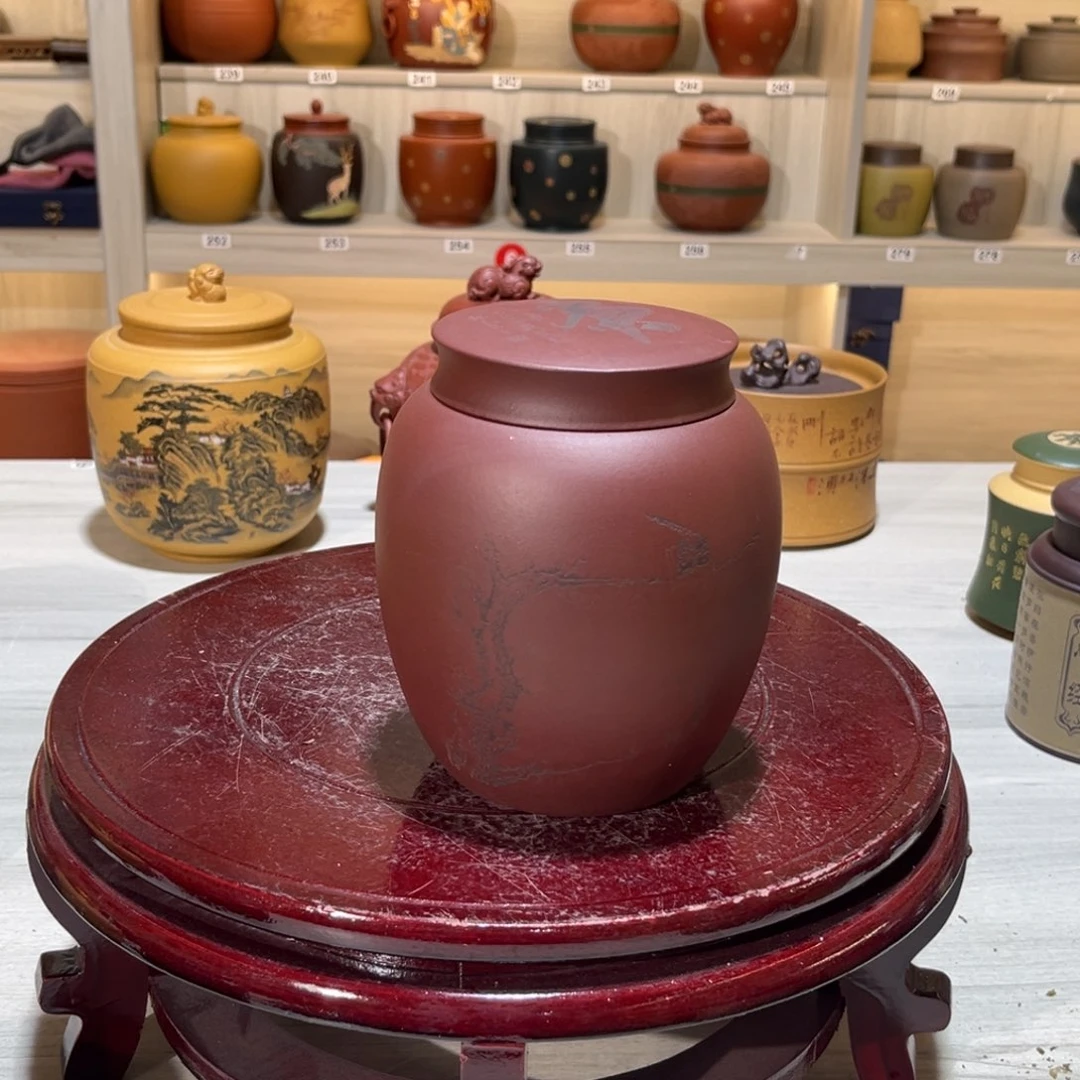 紫砂茶叶罐紫砂的制作
