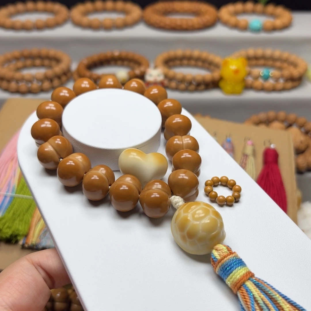 黛***熙手串猴头核桃17.4精品屁桃福利