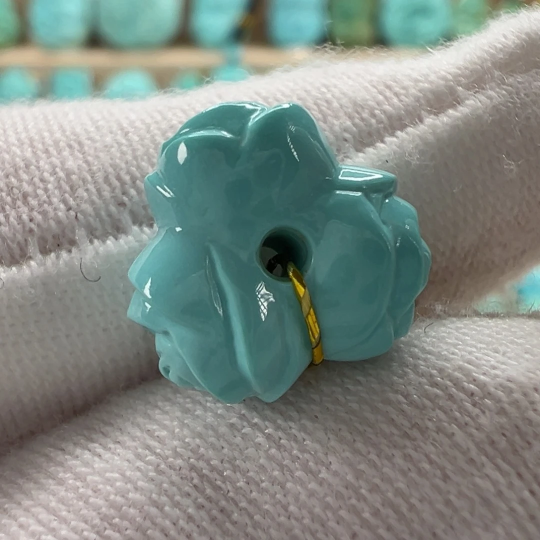 未镶嵌绿松石配饰11mm