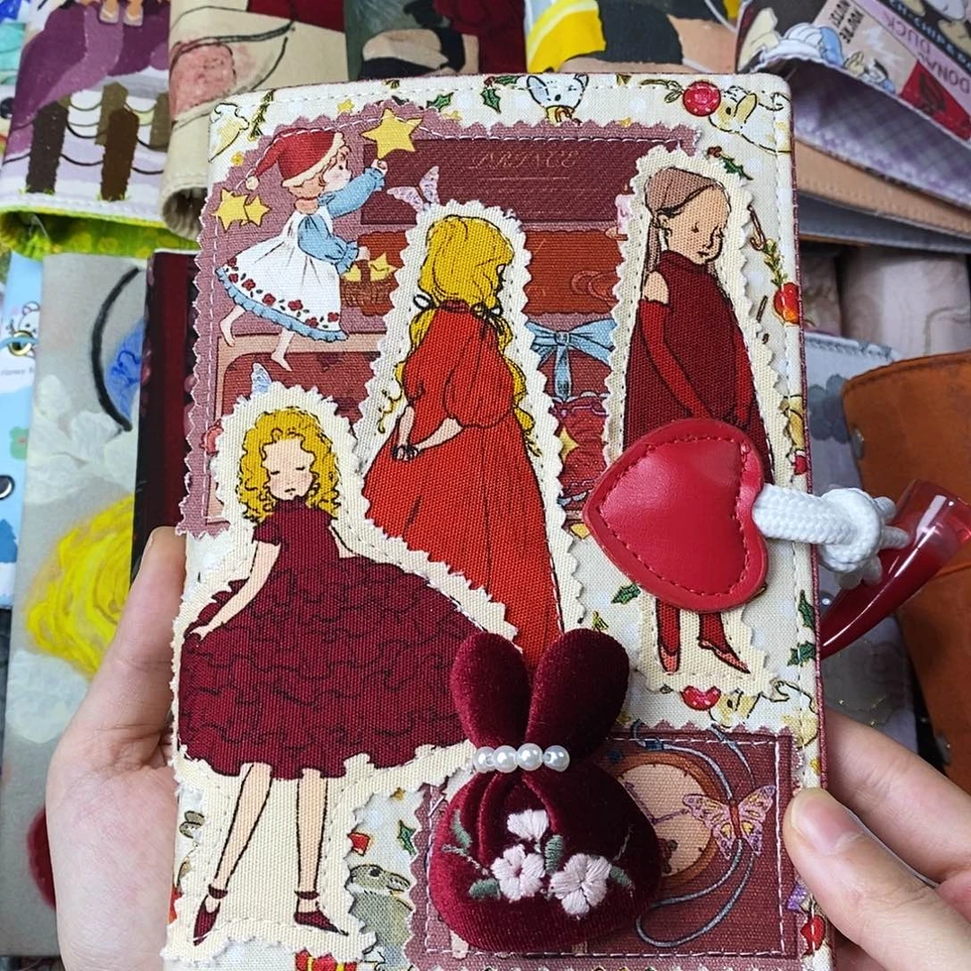 织绣A6活页不加纸0883