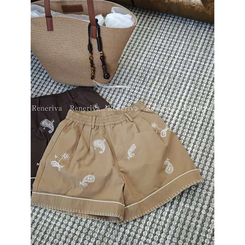 ReneRiva买手店 Riva 波西米亚风情短裤