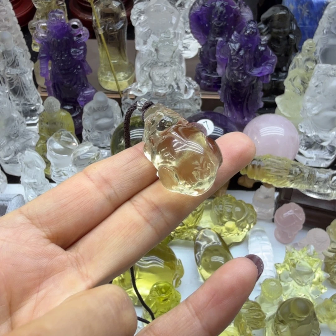 水晶未镶嵌珠宝半成品