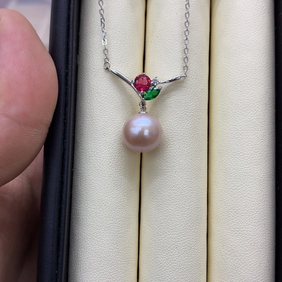 银S925镶嵌戒指淡水珍珠3